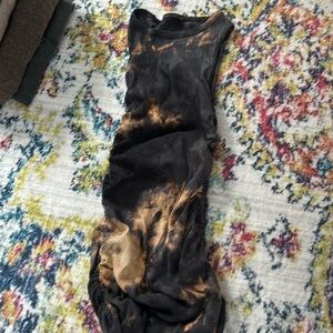 Tie side body con dress